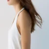 Abito midi con scollo all’americana Abito midi con scollo all’americana