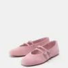 Ballerine con cinturini in pelle Ballerine con cinturini in pelle