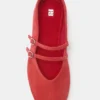 Ballerine con cinturini in pelle Ballerine con cinturini in pelle
