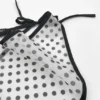 Bandana a pois semitrasparente Bandana a pois semitrasparente