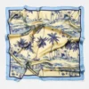 Bandana in raso con stampa da spiaggia Bandana in raso con stampa da spiaggia