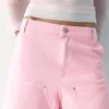 Bermuda in jeans rosa Bermuda in jeans rosa