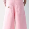 Bermuda in jeans rosa Bermuda in jeans rosa