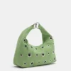 Borsa a mano in ecopelle con borchie Borsa a mano in ecopelle con borchie