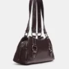 Borsa a tracolla con anelli Borsa a tracolla con anelli