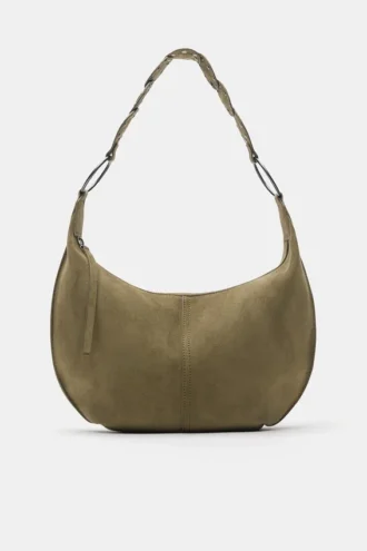 Borsa a tracolla con borchie