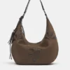Borsa a tracolla con decorazioni a frange Borsa a tracolla con decorazioni a frange