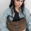 Borsa a tracolla con decorazioni a frange Borsa a tracolla con decorazioni a frange