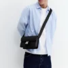 Borsa a tracolla con fibbia Borsa a tracolla con fibbia