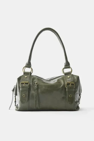 Borsa a tracolla con fibbie