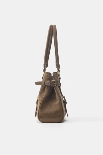 Borsa a tracolla con fibbie