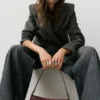 Borsa a tracolla con fibbie Borsa a tracolla con fibbie
