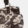 Borsa a tracolla con stampa mucca Borsa a tracolla con stampa mucca