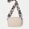 Borsa a tracolla con stampa mucca Borsa a tracolla con stampa mucca