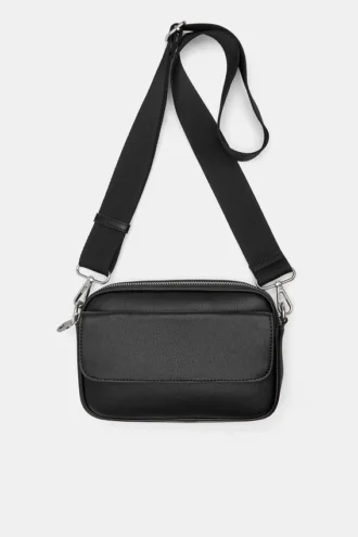 Borsa a tracolla con tasca