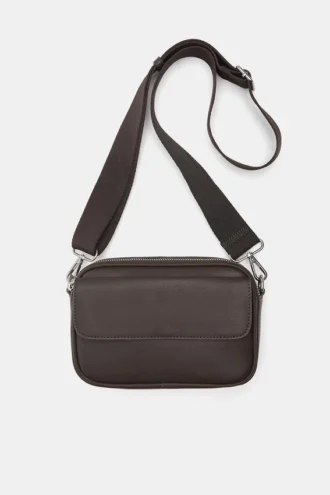 Borsa a tracolla con tasca