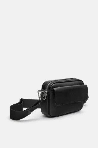 Borsa a tracolla con tasca