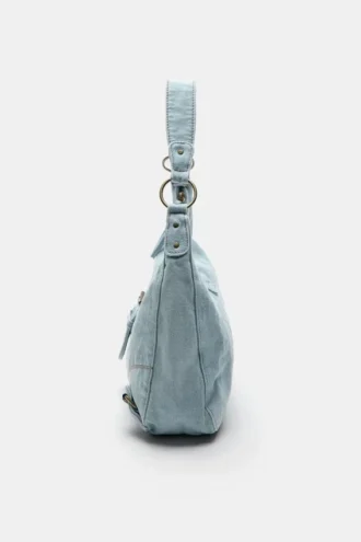 Borsa a tracolla in denim