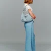 Borsa a tracolla in denim Borsa a tracolla in denim