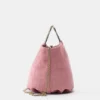 Borsa con manico in metallo Borsa con manico in metallo