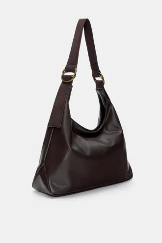 Borsa shopper con anelli Borsa shopper con anelli