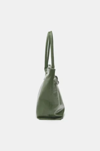 Borsa shopper con fibbie
