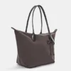 Borsa shopper in nylon con ciondolo Borsa shopper in nylon con ciondolo