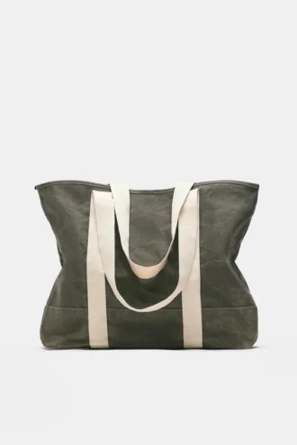 Borsa shopper STWD effetto invecchiato