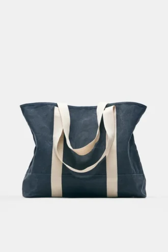 Borsa shopper STWD effetto invecchiato