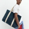 Borsa shopper STWD effetto invecchiato Borsa shopper STWD effetto invecchiato
