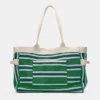 Borsa tote a righe Borsa tote a righe