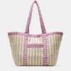 Borsa tote a righe Borsa tote a righe