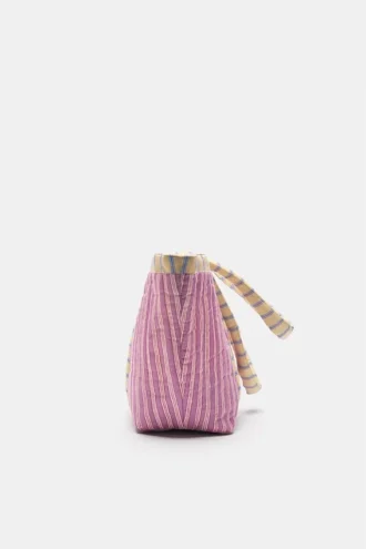 Borsa tote a righe