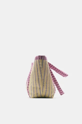 Borsa tote a righe