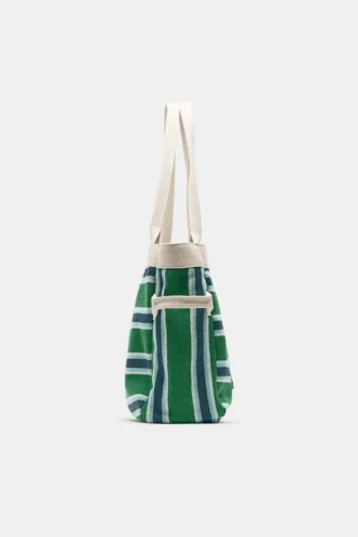 Borsa tote a righe