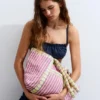 Borsa tote a righe Borsa tote a righe