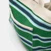 Borsa tote a righe Borsa tote a righe