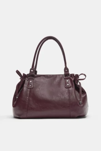 Borsa Tote con fiocco