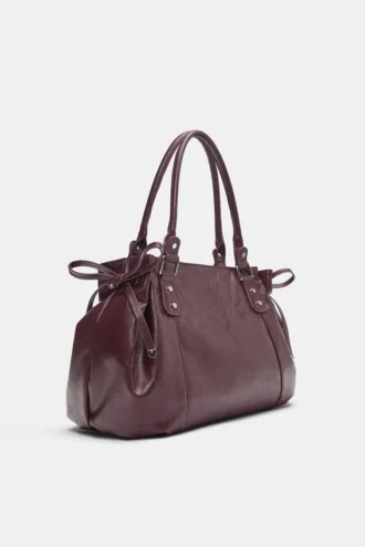 Borsa Tote con fiocco