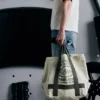 Borsa tote in tela Borsa tote in tela