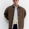 Camicia oversize con tasche Camicia oversize con tasche