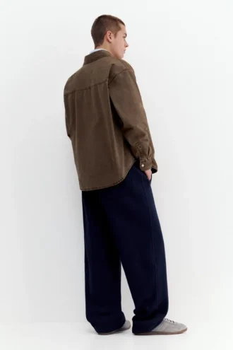 Camicia oversize con tasche