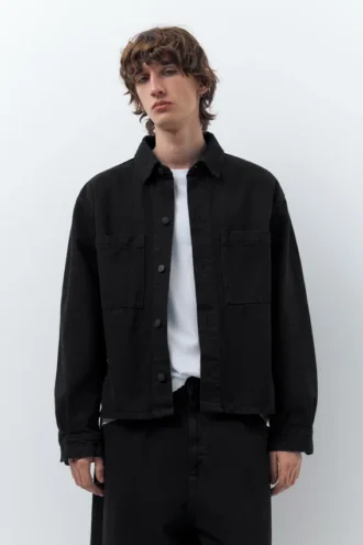Camicia oversize in denim