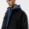 Camicia oversize in misto lana Camicia oversize in misto lana