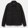 Camicia oversize in misto lana Camicia oversize in misto lana