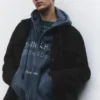 Camicia oversize in misto lana Camicia oversize in misto lana