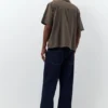 Camicie a maniche corte in misto lino Camicie a maniche corte in misto lino