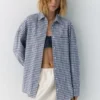 Camicie oversize a quadri Camicie oversize a quadri