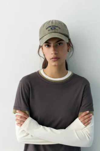 Cappellino Boston ricamato