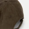 Cappellino in velluto a coste marrone Cappellino in velluto a coste marrone